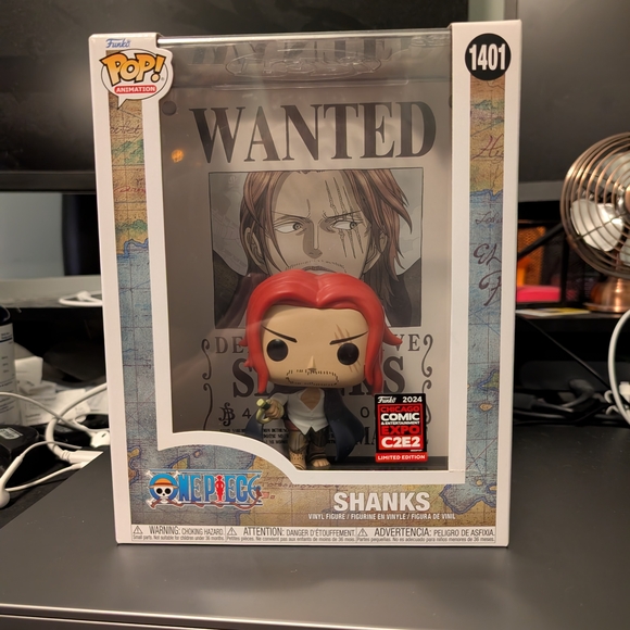 Funko Pop! Shanks Figure - Picture 1 of 7